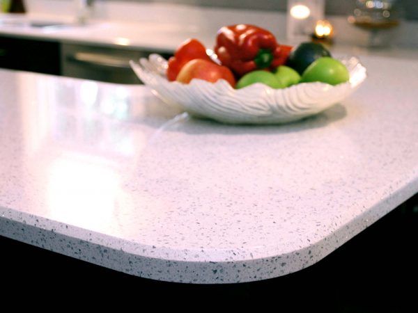 Cambria quartz countertop in new kitchen
