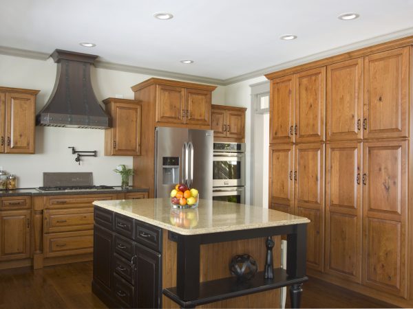 modern semi-custom cedar cabinets