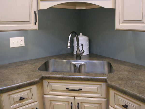 newly remodeled kitchen sink