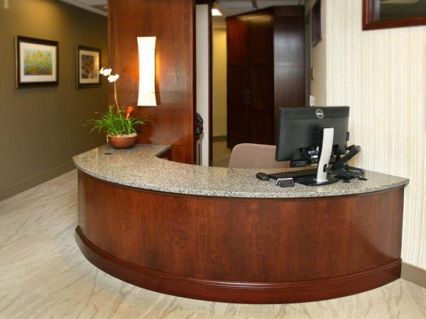 new luxury reception desk