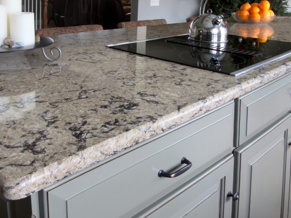 laminate countertop on kitchen island