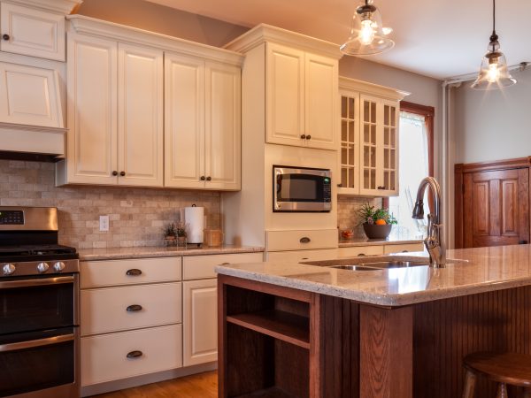 new schrock cabinets in kitchen remodel