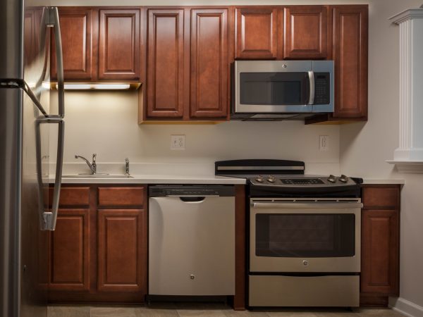 hardwood kitchen cabinets