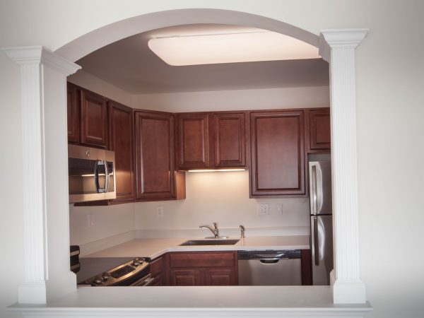 dark stock kitchen cabinets