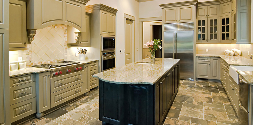 Luxury counter top in Lancaster, PA house