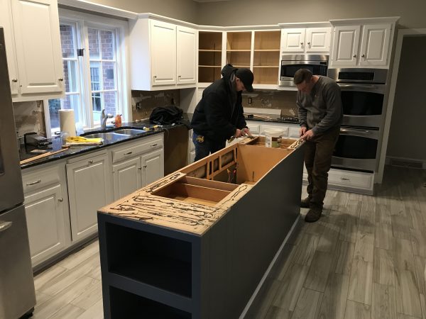 kitchen remodeling process