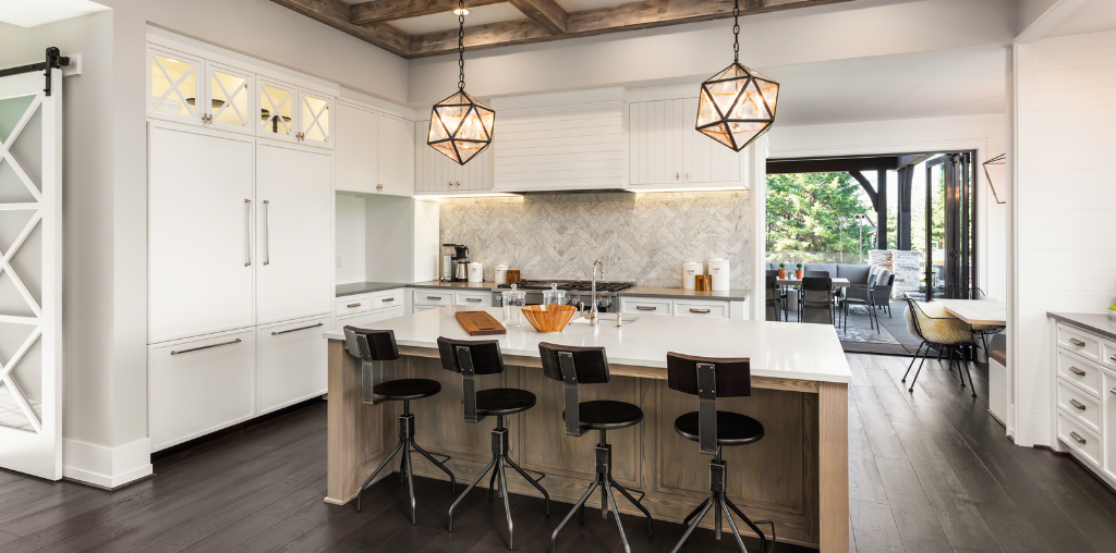 Upgraded lighting for modern kitchen design