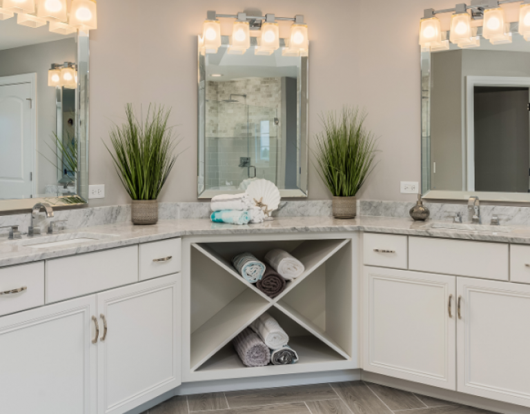 Master Bathroom Remodel: Vanities, Counters & More!