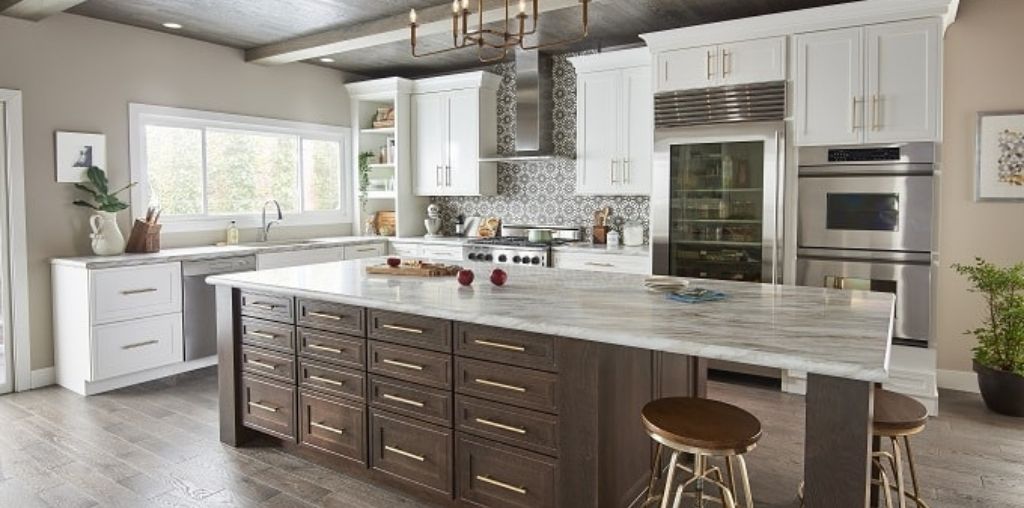 Craftsman style kitchen cabinets