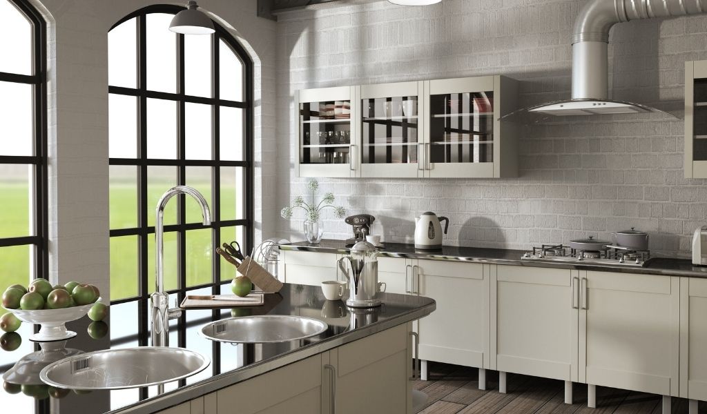2022 Kitchen color trend in gray
