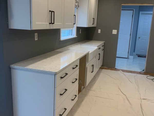 white quartz countertops