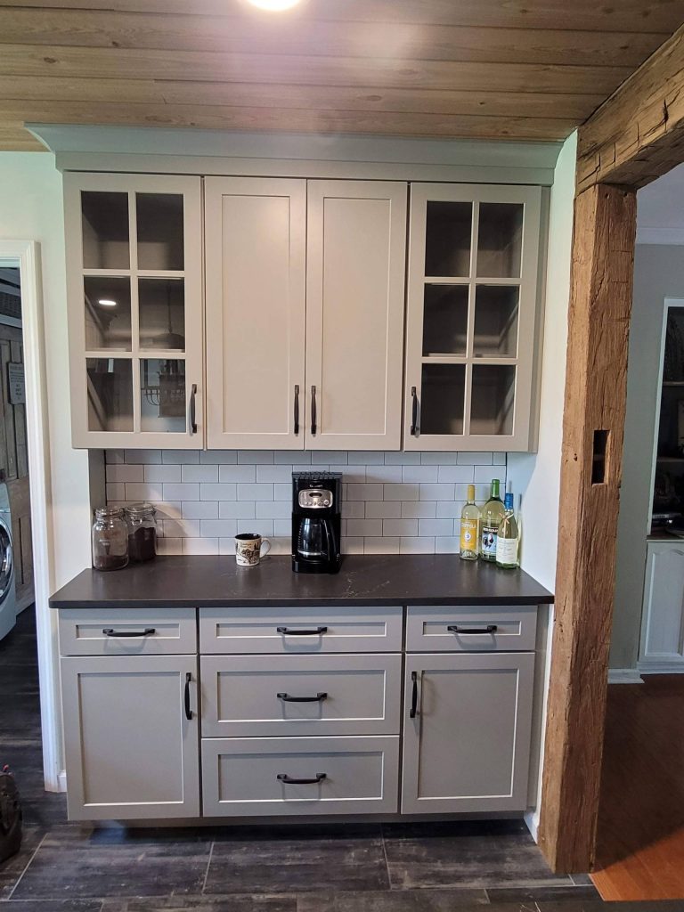 cloud grey cabinetry