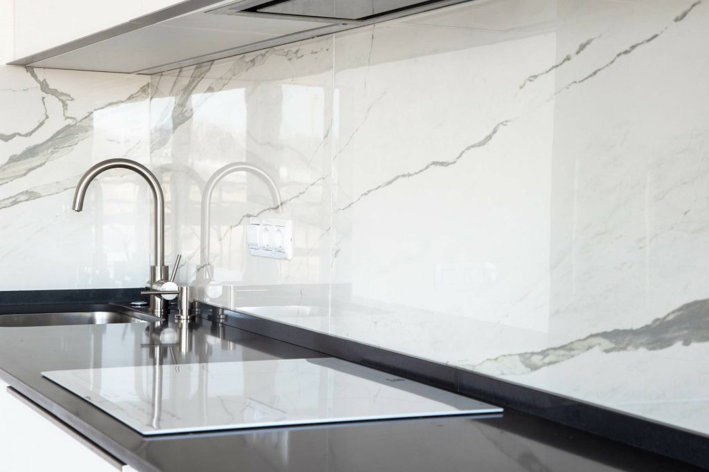marble kitchen backsplash