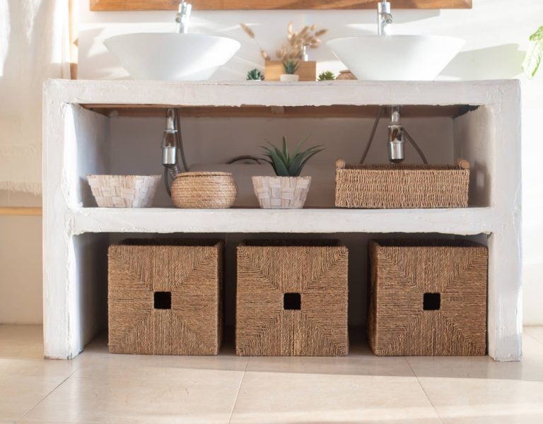 10 Bathroom Storage Ideas To Maximize Style & Space